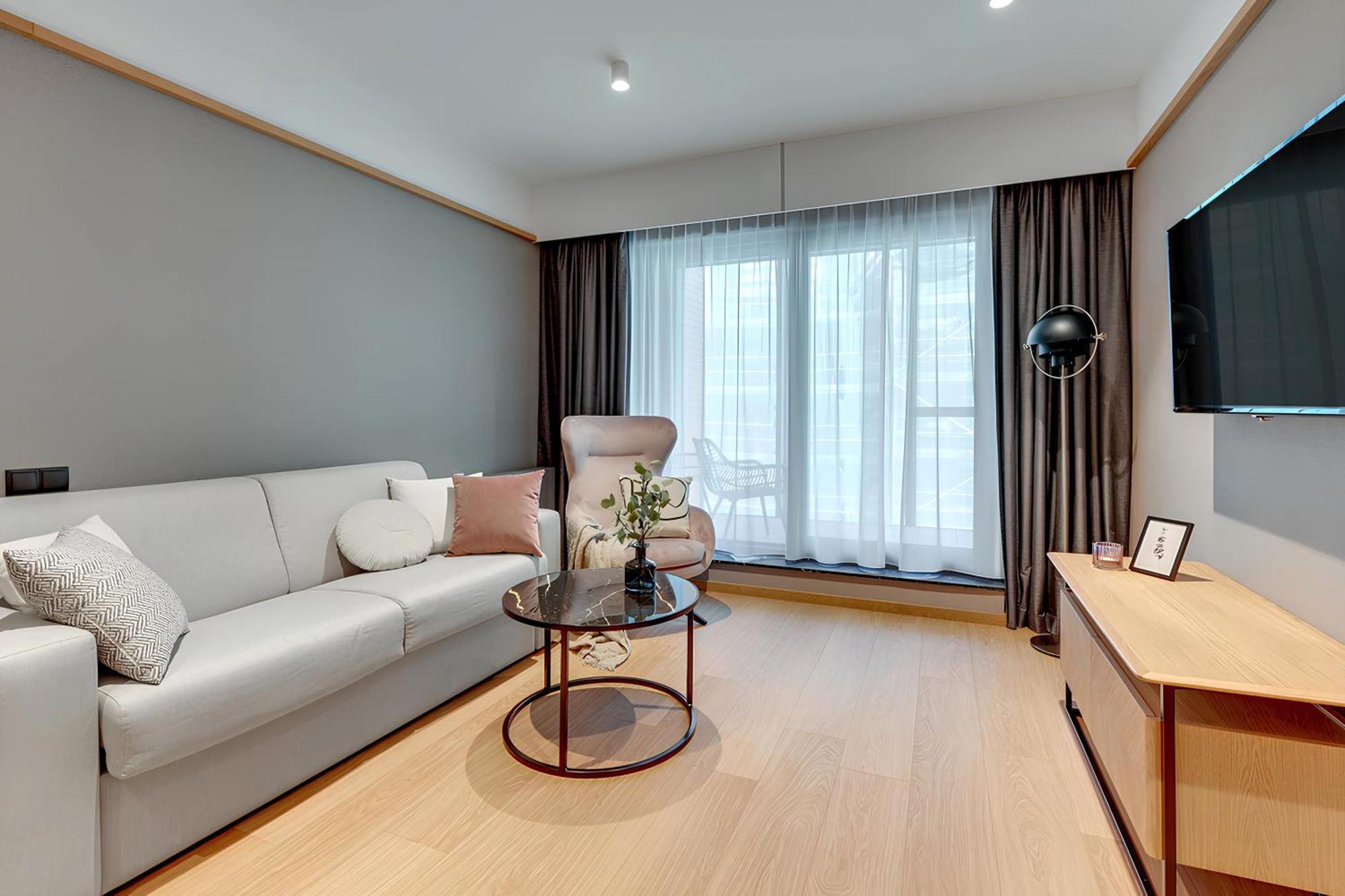 Deo Plaza Premium Apartments & Spa Gdansk Bilik gambar
