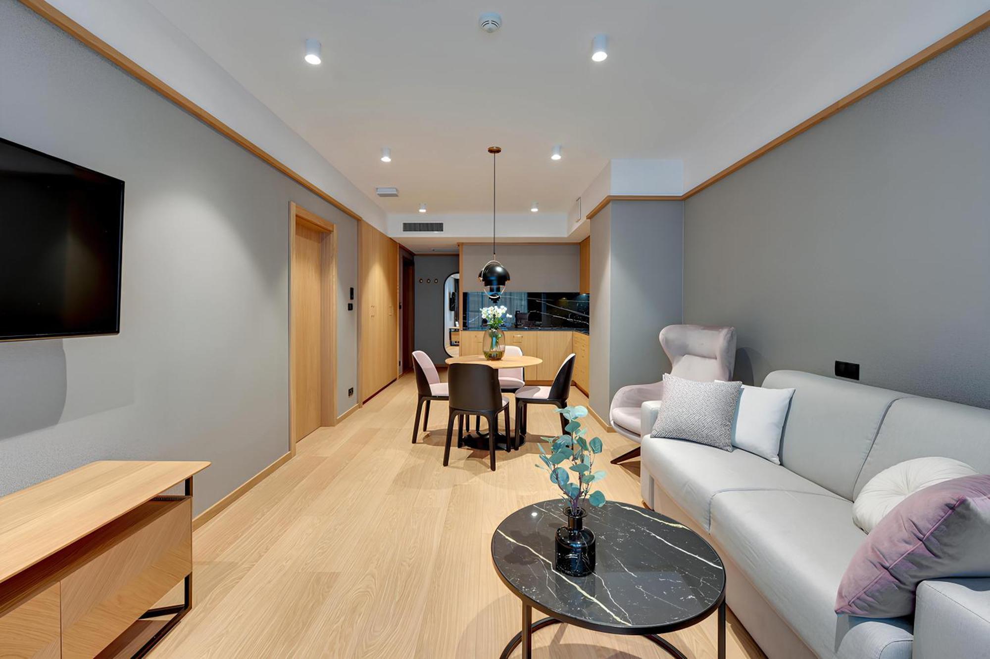 Deo Plaza Premium Apartments & Spa Gdansk Luaran gambar