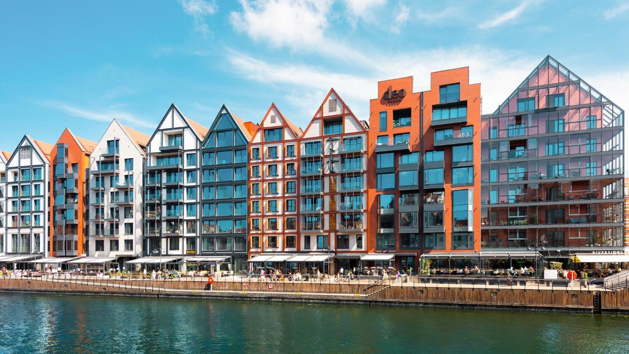 Deo Plaza Premium Apartments & Spa Gdansk Luaran gambar